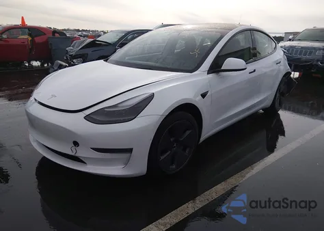 2022 Tesla Model 3 Long Range Dual Motor All-Wheel Drive from USA, damaged, VIN 5YJ3E1EB1NF246305